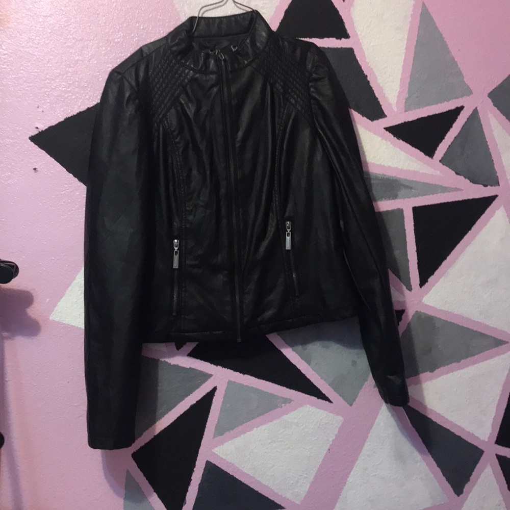 Leather jacket